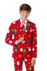 Costume OppoSuits TEEN BOYS Festivity Red