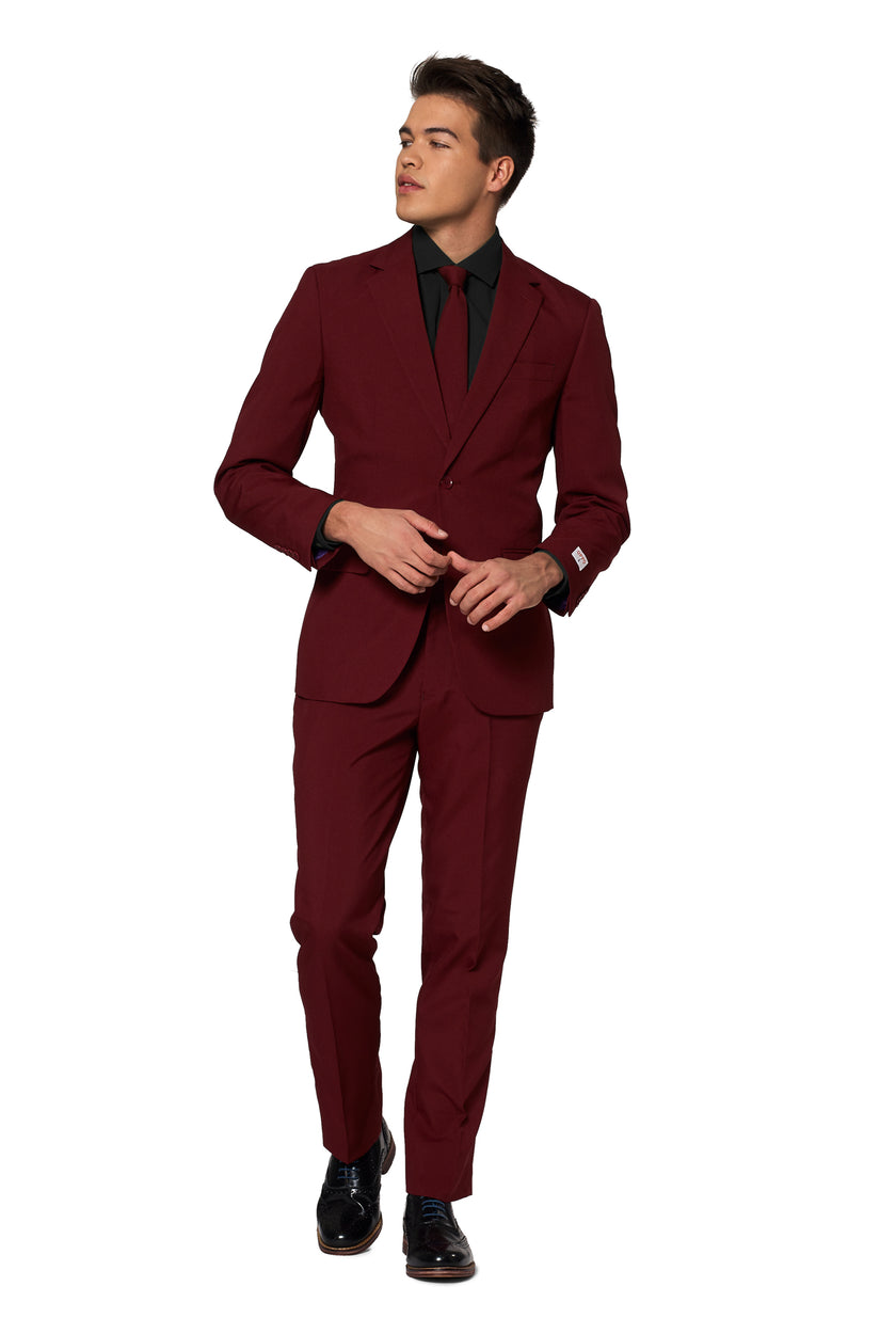 Costume OppoSuits Blazing Burgundy