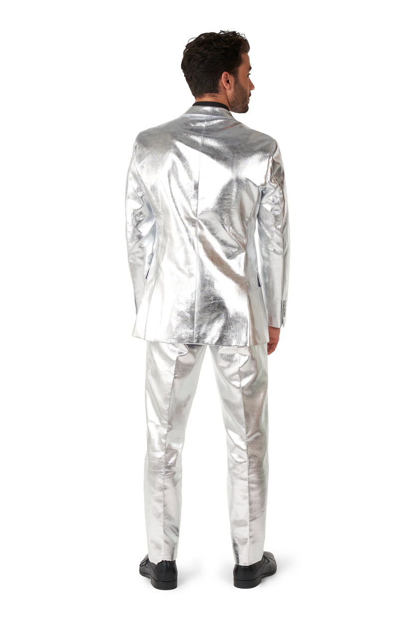 Costume OppoSuits Shiny Silver