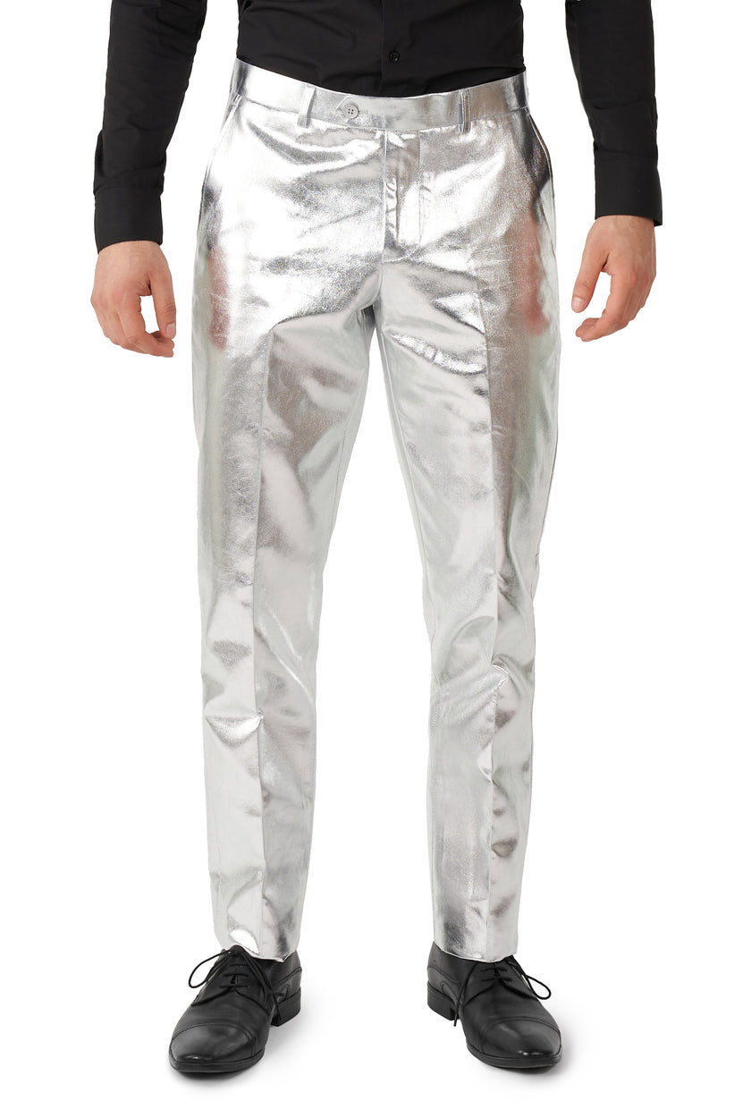 Costume OppoSuits Shiny Silver