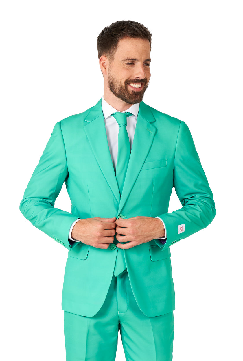 Costume OppoSuits Trendy Turquoise
