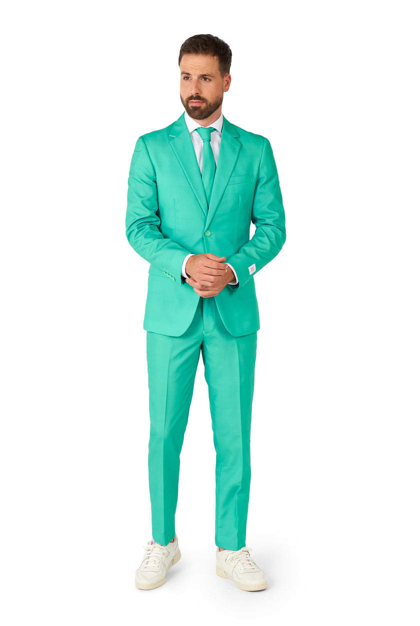 Costume OppoSuits Trendy Turquoise