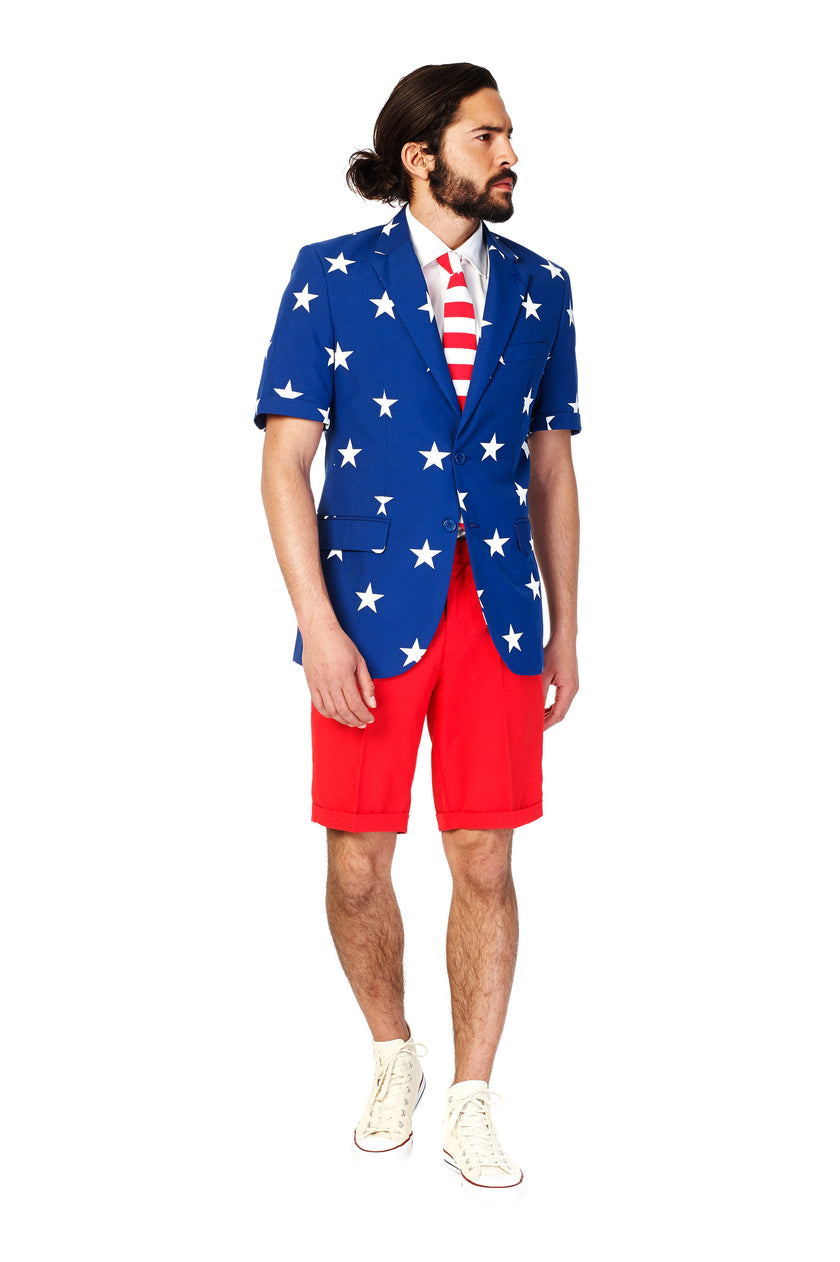 Costume OppoSuits SUMMER Stars and Stripes