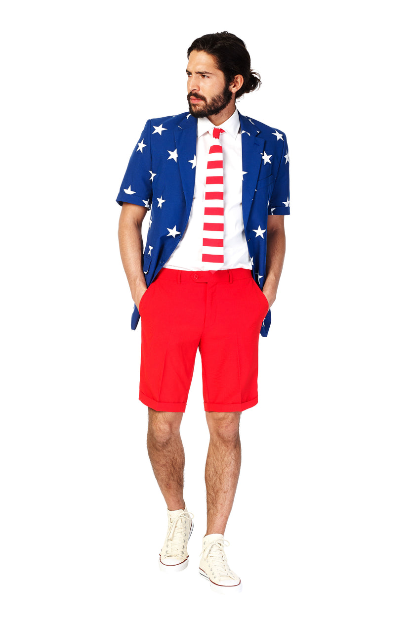 Costume OppoSuits SUMMER Stars and Stripes