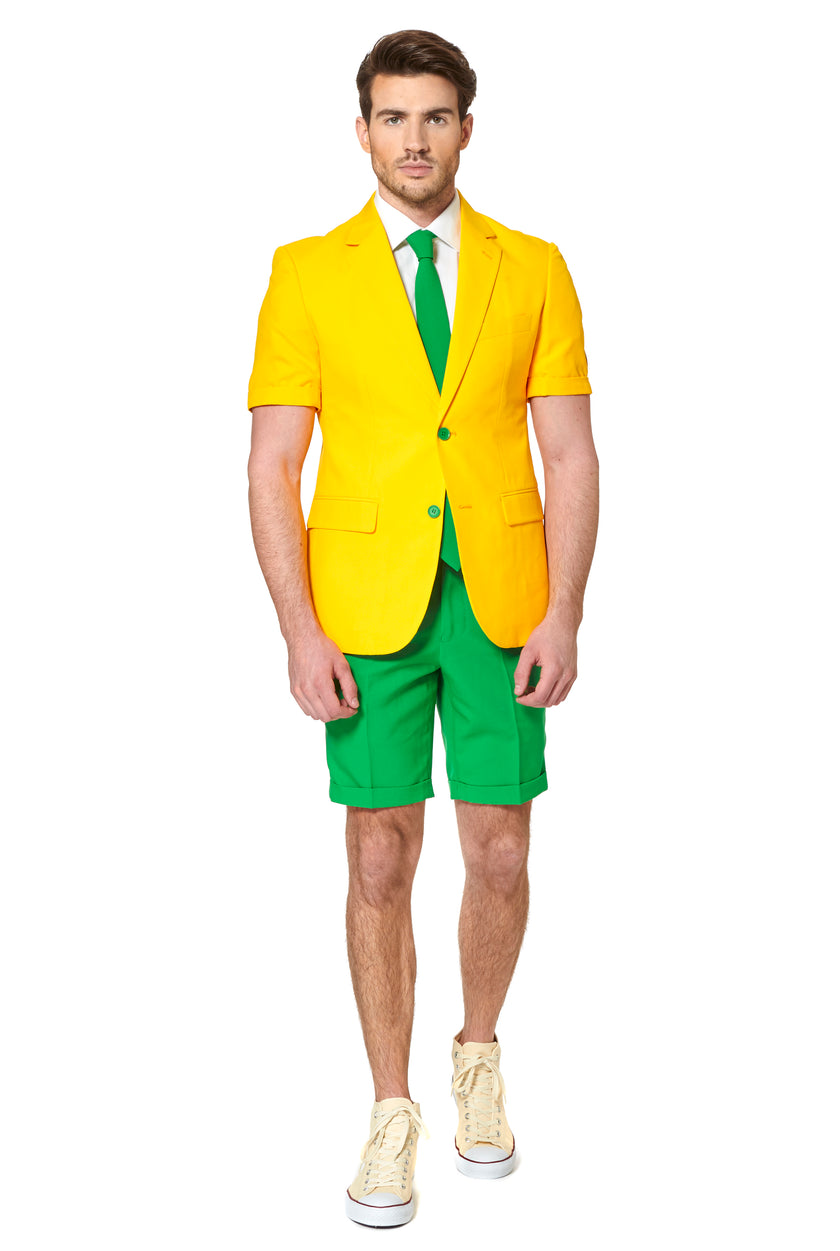 Costume OppoSuits SUMMER Green and Gold