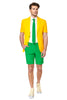 Costume OppoSuits SUMMER Green and Gold