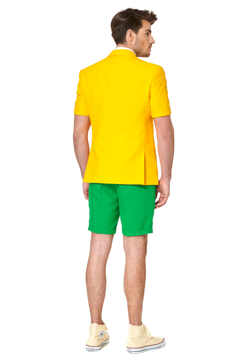 Costume OppoSuits SUMMER Green and Gold