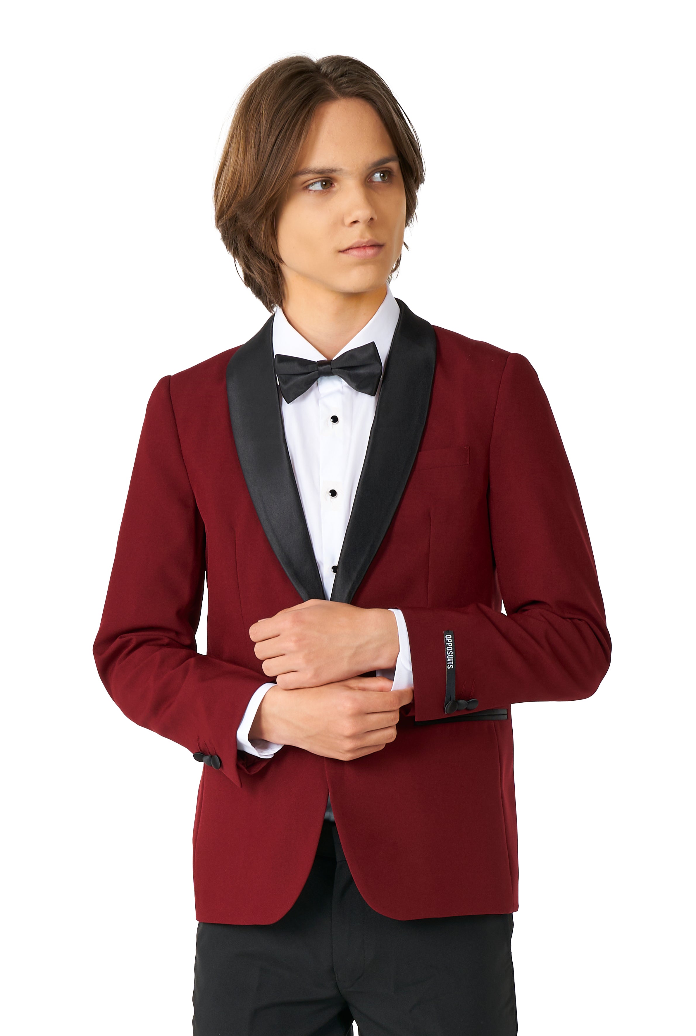 Costume OppoSuits TEEN BOYS Hot Burgundy