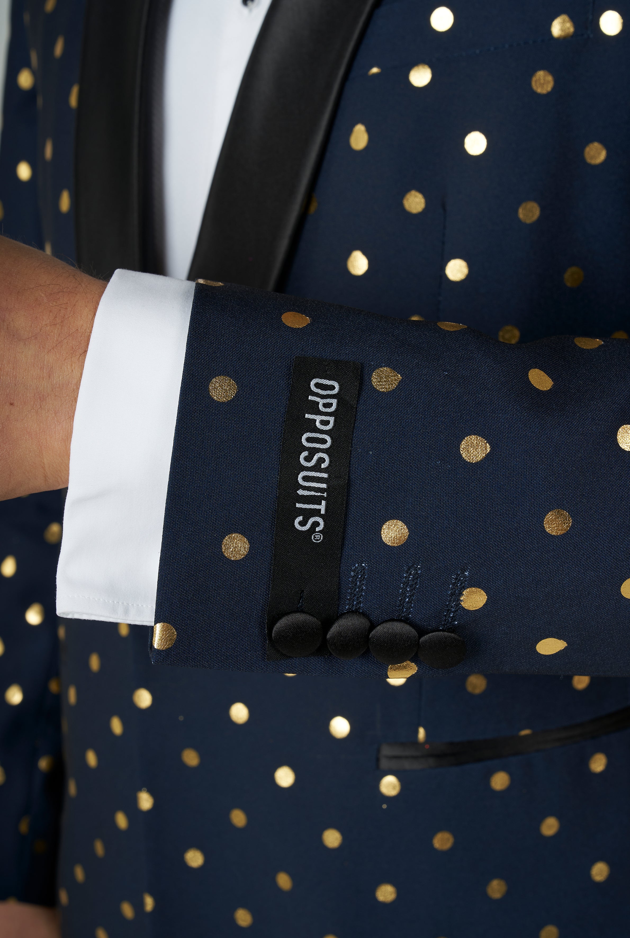 Costume OppoSuits Goldy Dots