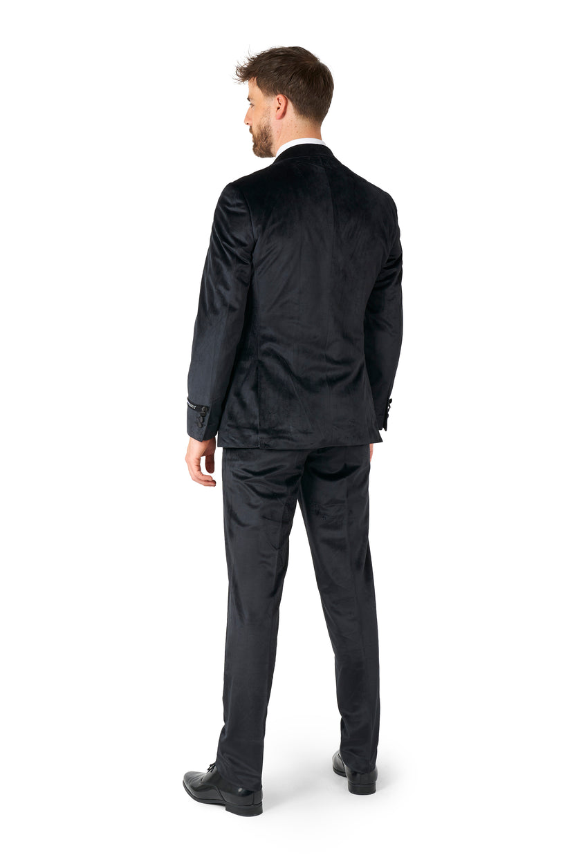 Costume OppoSuits Midnight Black Velvet