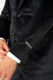 Costume OppoSuits Midnight Black Velvet