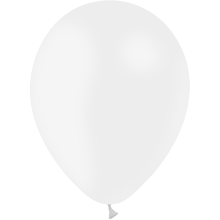 24 Ballons Latex HG80 Blanc - Balloonia