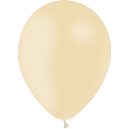 12 Ballons Latex HG80 Ivoire - Balloonia