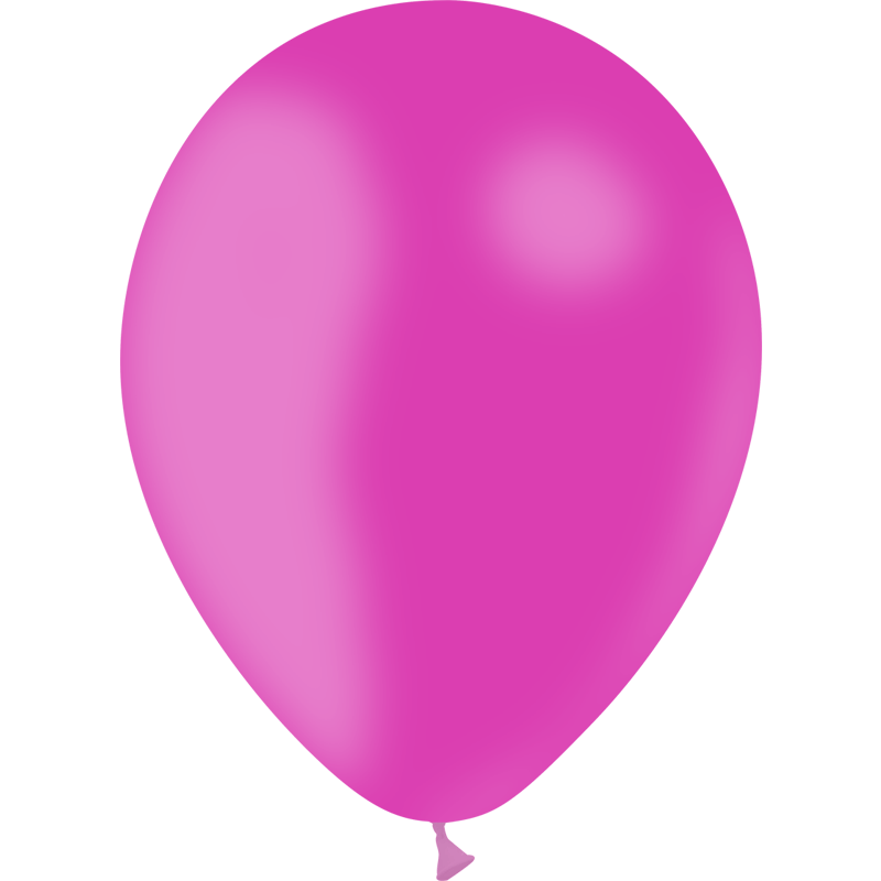 12 Ballons Latex HG95 Fuchsia - Balloonia