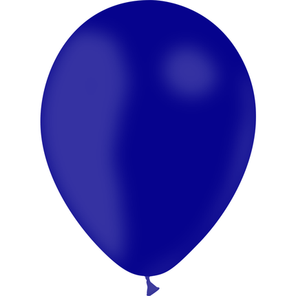 100 Ballons Latex HG112 Standard Bleu Marine - Balloonia