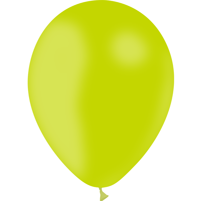 24 Ballons Latex HG80 Limette - Balloonia