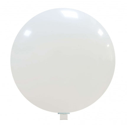 1 Ballon Latex 120cm Blanc - Cattex