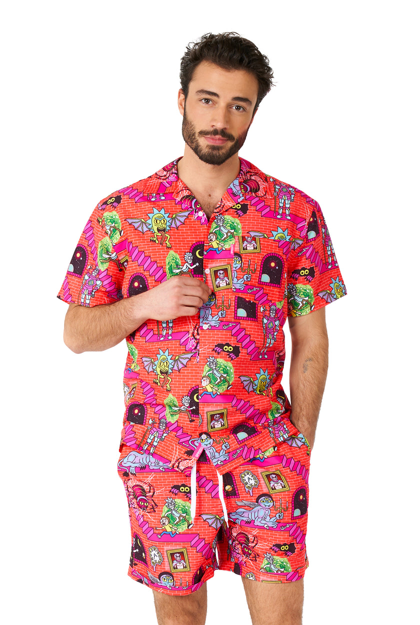 Ensemble d'été OppoSuits Rick & Morty™ Surreal