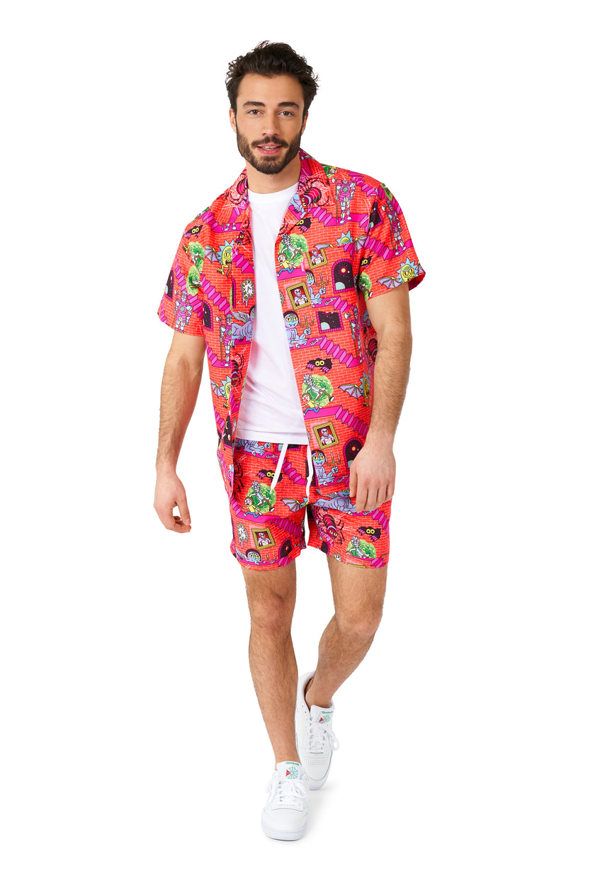 Ensemble d'été OppoSuits Rick & Morty™ Surreal