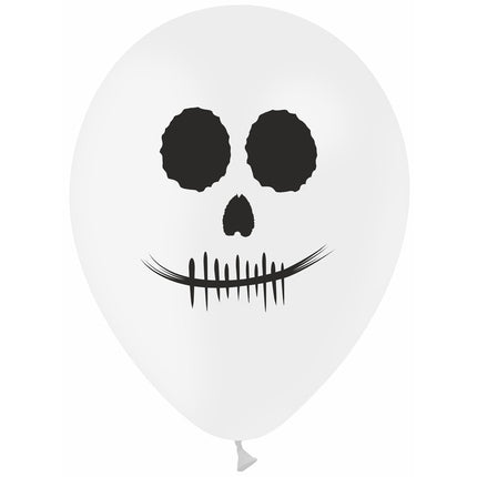 50 ballons Latex Tête de Mort Impression 1 Face 5