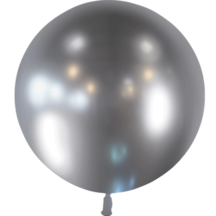 Ballon Latex HG2' Argent Brillant - Balloonia