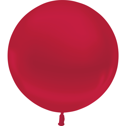 Ballon Latex HG3' Cristal Bordeaux - Balloonia