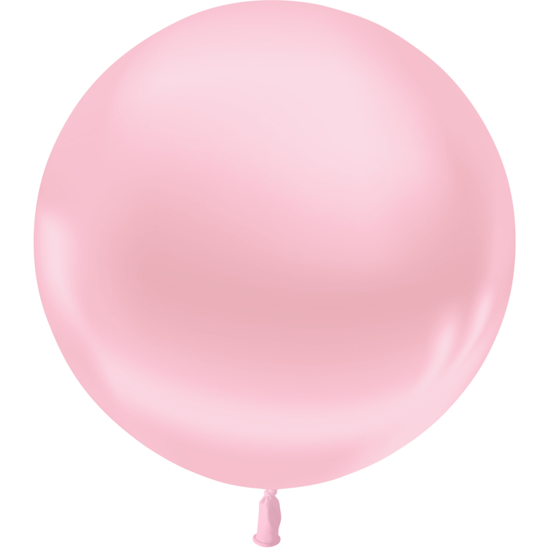 Ballon Latex HG2' Métal Rose Bonbon- Balloonia