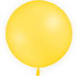 Ballon Latex HG2' Standard Jaune Or Vrac - Balloonia