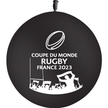 Ballon 86cm Coupe du Monde Rugby Noir AIR - PMS