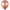 25 Ballons HG112 Bonne Fête Maman Dots Brillant Rose Gold - PMS