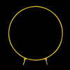 Arche Ronde Dorée en Métal 1.5m - Borosino