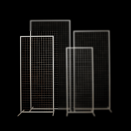 Cadre Maille Rectangulaire 1.4m Blanc - Borosino