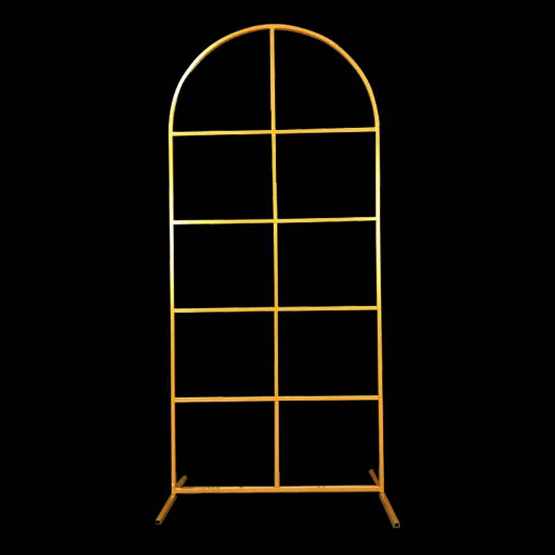 Arche en Métal Dorée 2mx1m - Borosino