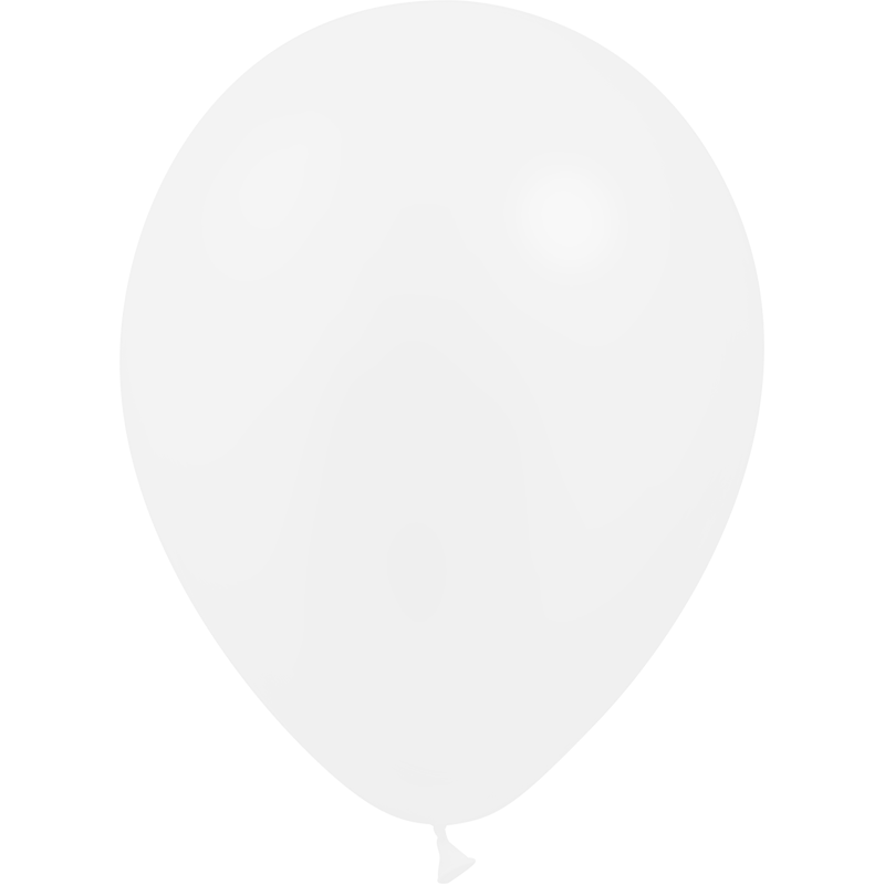 12 Ballons Latex HG95 Cristal Transparent - Balloonia