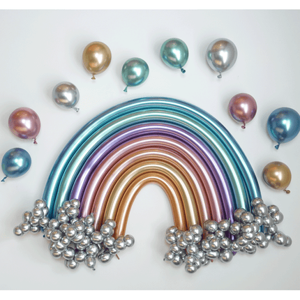 100 Ballons Modeling 260 Mirror Assorted - Kalisan