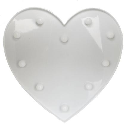 Coeur LED Mini (environ 25cm) - Borosino