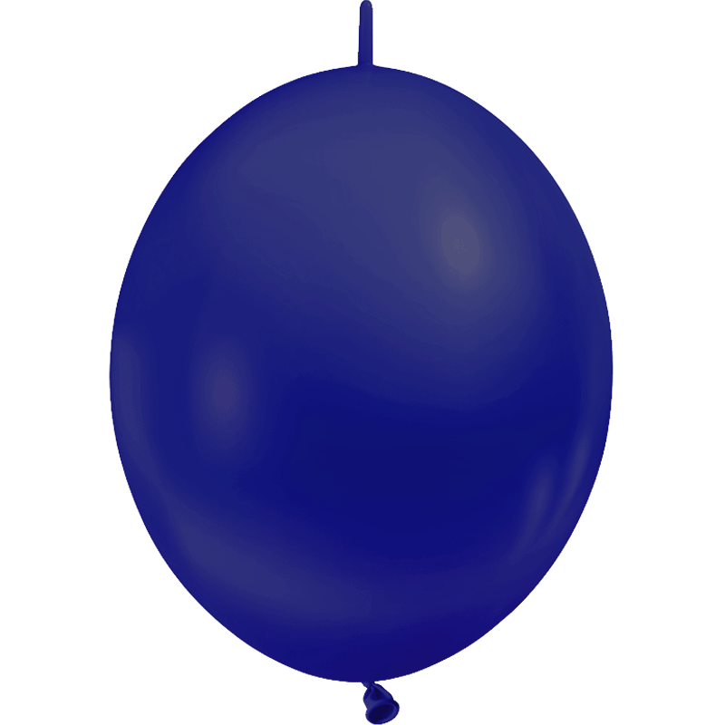 10 Ballons Déco Link 12″ Bleu Marine - Balloonia