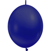 25 Ballons Déco Link 6″ Bleu Marine - Balloonia