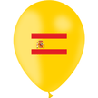10 Ballons Latex HG95 Drapeau Espagne - PMS