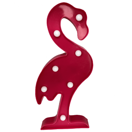 Flamant Rose LED Mini (environ 25cm) - Borosino