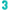 Chiffre 3 Tiffany 14
