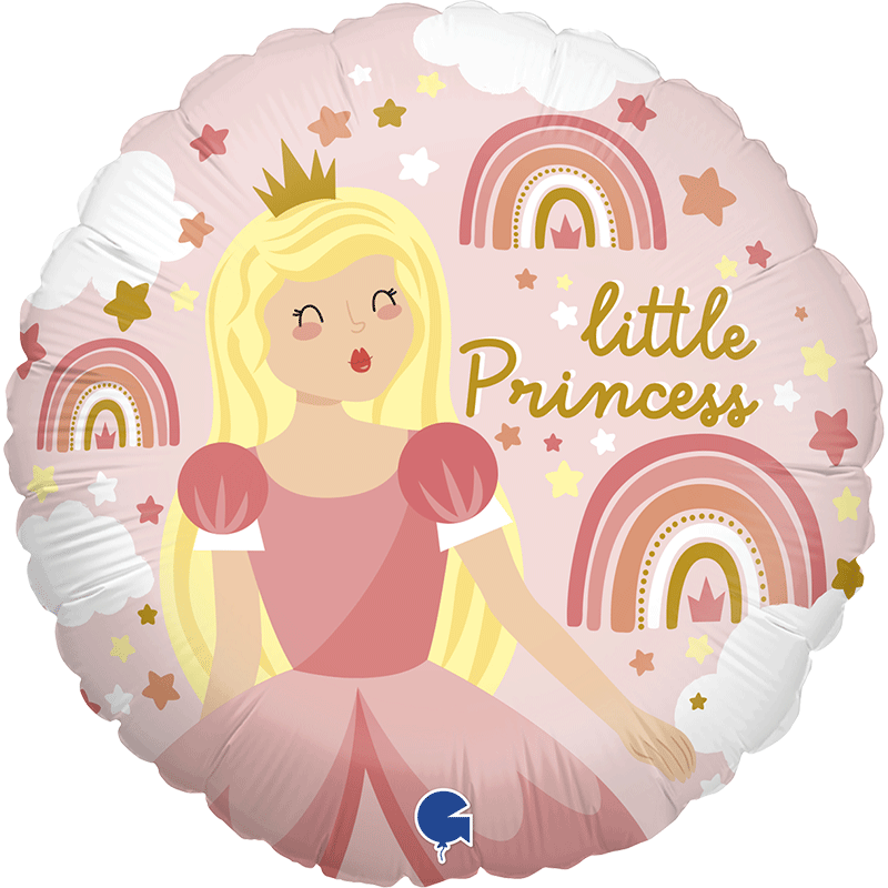 Ballon Aluminium Little Princess Packaging 18″ – Grabo