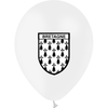 10 Ballons Latex HG95 Blason Bretagne - PMS
