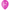 10 Ballons Latex HG95 Baptême Fuchsia - PMS