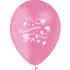 10 Ballons Latex HG95 Communion Rose - PMS