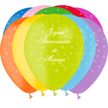 10 Ballons Latex HG95 Anniversaire Mariage Assortis - PMS