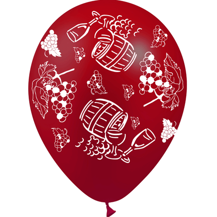 50 Ballons Latex HG95 A&H Vin & Nouveau - PMS