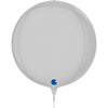 Globe 15 pouces Satin White - Grabo