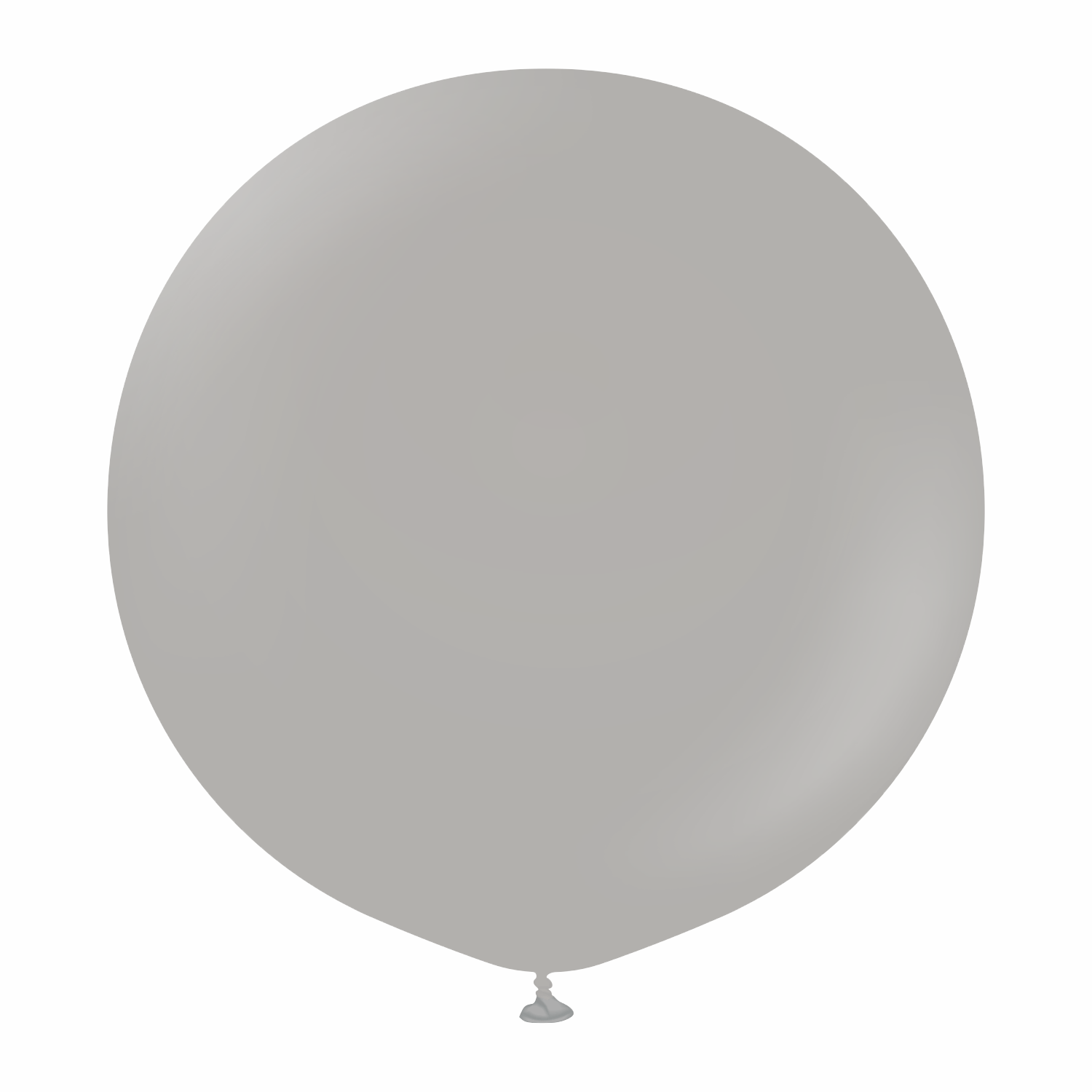 1 Ballon 60cm Gris- Ballonrama