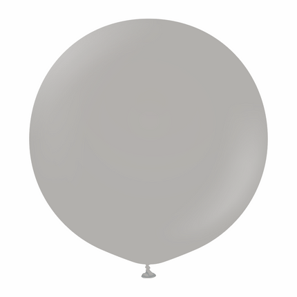 1 Ballon 60cm Gris- Ballonrama